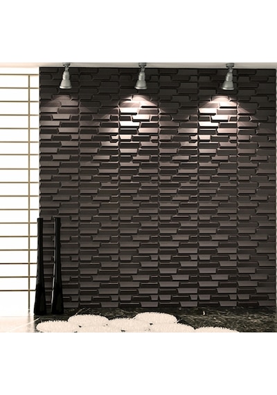3 Boyutlu Boyanabilir Pvc Duvar Paneli Gold 50-50 Cm 4 Adet-1 Metrekare