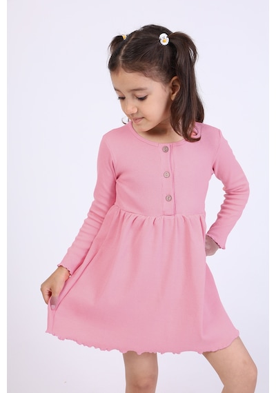 Toontoy Kız Bebek Elbise Gülkurusu