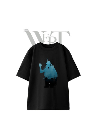 Thewert Big Daddy Bioshock Tasarım Baskılı Ünisex Siyah Oversize T-shirt