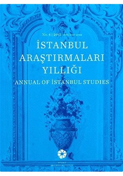 İstanbul Araştırmaları Yıllığı No.4 - 2015- İstanbul Araştırmaları  Enstitüsü