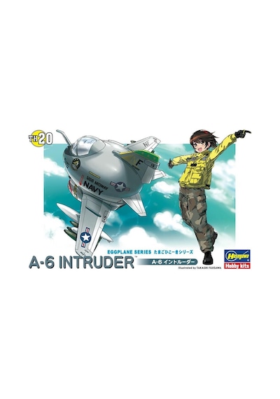 A-6 Intruder Savaş Uçağı Eggplane Serisi Maketi, Hasegawa 60130
