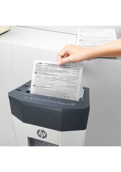 Hp Oneshred Auto 80cc Otomatik Beslemeli Evrak İmha Makinesi-çapraz Kesim-4,3x12mm-15lt