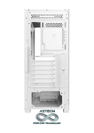 Aztech AZT101 W ATX Oyuncu Bilgisayar Kasası Beyaz