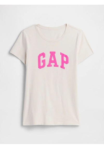 V-gap Ss Clsc Tee Krem