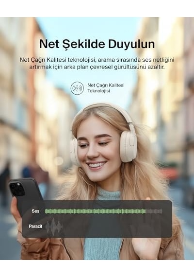 Soundform Isolate Gürültü Önleyici Kablosuz Kulaklık Kum Mikrofonlu, 60 Saat Pil, Derin Bas, Cloudcushion Konfor, Bluetooth Kulak Üstü Kulaklık 50 x 22 Soundform Isolate Gürültü Önleyici Kablosuz Kulaklık Kum Mikrofonlu, 60 Saat Pil, Derin Bas, Cloudcushion Konfor, Bluetooth Kulak Üstü Kulaklık 50 x 22