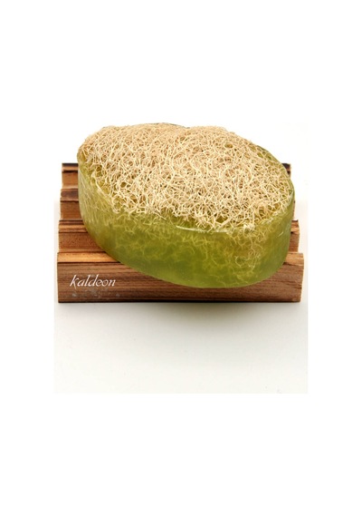 Kabak Lifli El Yapımı Doğal Aloevera Sabunu 120 G x 3 Adet