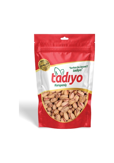 Tadıyo Kuruyemiş Siirt Fıstık Kavrulmuş Duble 500 Gr 500 G