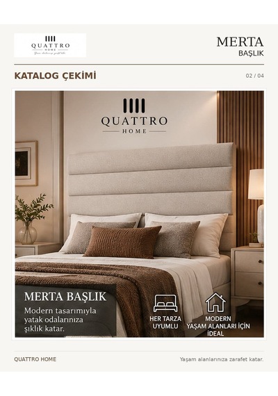 Merta Çift Kişilik Baza Başlığı 160 CM