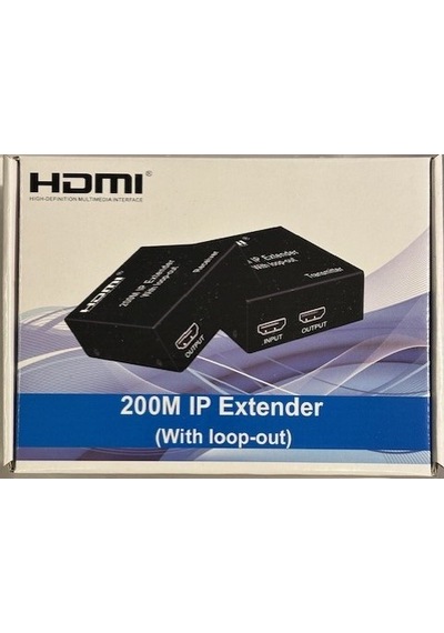 200 Metre İp Hdmi Extender 200 Metre Hdmi Extender Cat6 İle Hdmi Uzatıcı