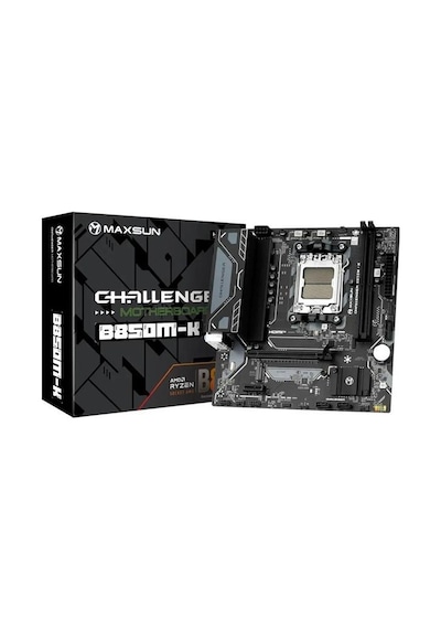 Maxsun Challenger B850m-k Ddr5 Hdmı Pcıe 5.0 Am5 Matx