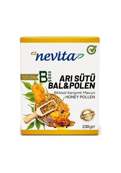 Arı Sütü Bal Polen 230 Gr