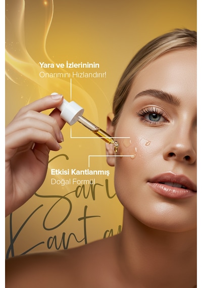 Uraw Cilt Tonu Eşitleyici ve Onarıcı Sarı Kantaron Serumu 30 ML