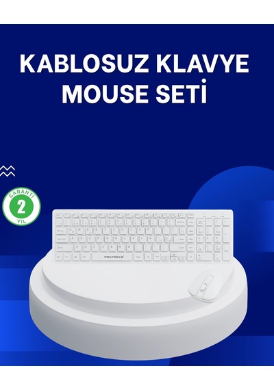 Mey Najmaddin Ofis Ve Ev Kullanımı İçin Kablosuz Klavye Fare Seti - Ergonomik Ve Pratik Najmaddin
