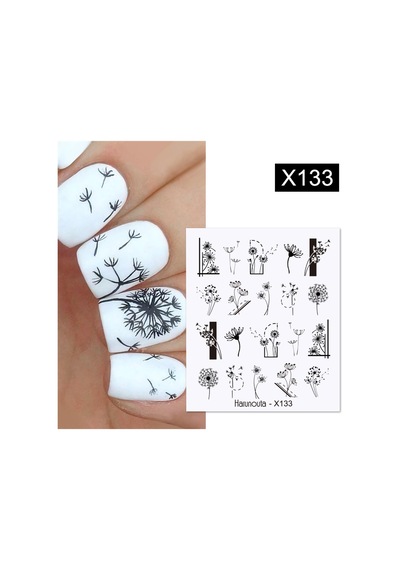 Su Transferli Nail Art Sticker X133 53622-9