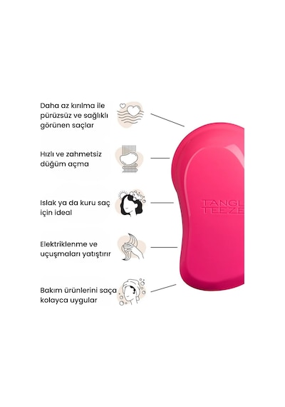 Tangle Teezer The Original Pink Fizz Pembe Saç Fırçası