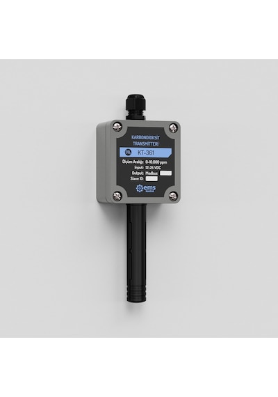 Ems Kontrol - Karbondioksit Transmitteri Modbus Rtu / 0-10.000 ppm