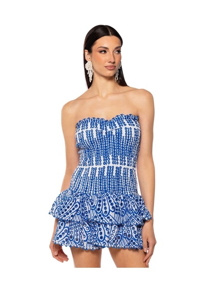 Fashion Cocktail Korse Bandaj Kumaşlı Esnek Kabarık Etekli Tasarım Dantel İşleme Gece Davet Elbise Mavi Fashion Cocktail Korse Bandaj Kumaşlı Esnek Kabarık Etekli Tasarım Dantel İşleme Gece Davet Elbise Mavi