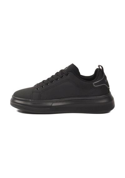 United Colors Of Benetton Siyah Bağcıklı Erkek Sneaker Bnı-12081 M