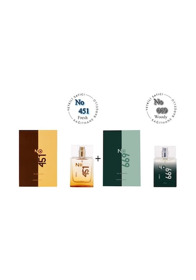 Bargello No: 451 + No:669 Unisex Parfüm EDP 50 ML Fresh / Woody - Mnms50no Baharat