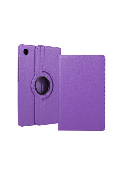 Lenovo Tab M10 Tb-328f 3. Jenerasyon Ezsp Dönebilen Standlı Kılıf-mor Arka Kapak