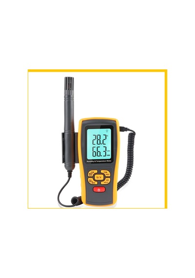 Rz Gm1361 Büyük Lcd Çift Ekranlı Nem Sıcaklık Ölçer