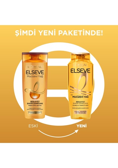 L'oreal Paris Mucizevi Yağ Besleyici Bakım Şampuanı 400 Ml