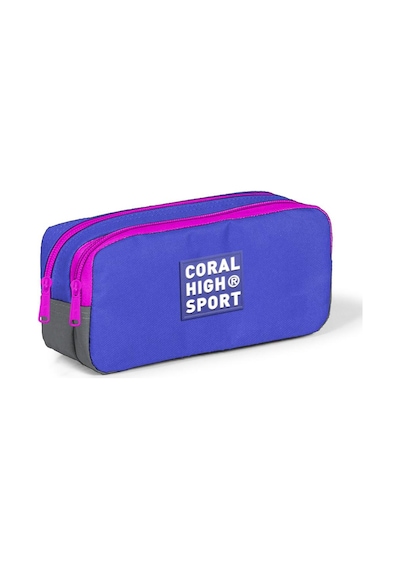 Coral High Sport Lavanta  Gri İki Bölmeli Kalem Çantası 22278