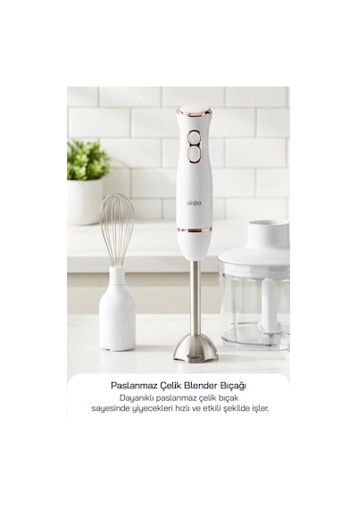 Sinbo SHB-7530 Çok Fonksiyonlu El Blender Seti