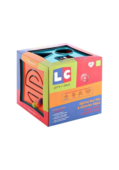 Enfal Oyuncak Lc Eğitici Bul Tak Küp Lc-30888