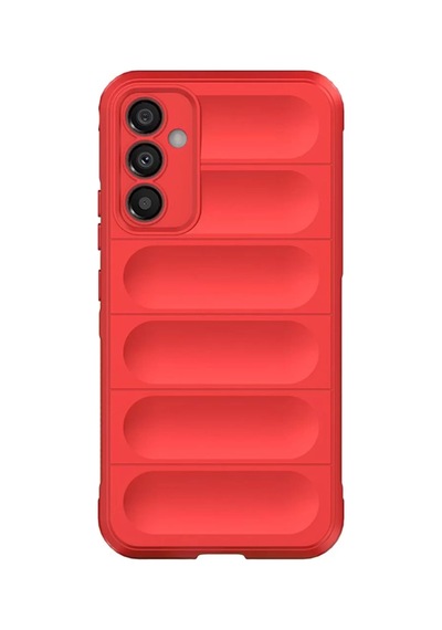 Newface Samsung Galaxy A15 4g Kılıf Optimum Silikon - Kırmızı