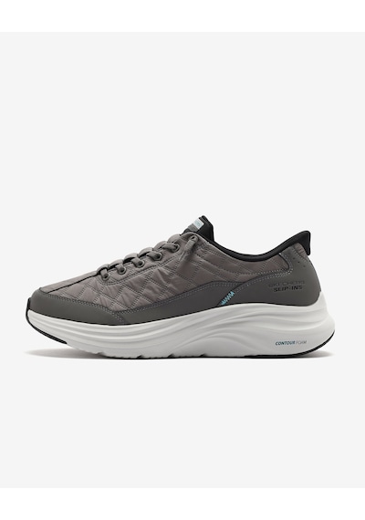 Skechers Vapor Foam - Cozy Fıt Erkek Gri Spor Ayakkabı 232619 Ccbk Gri