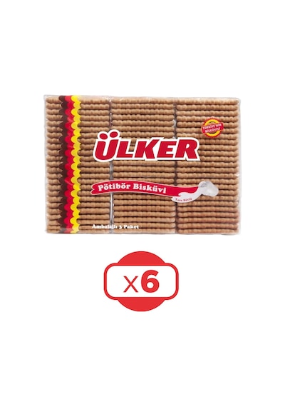 Ülker Pötibör Bisküvi 6 x 450 G