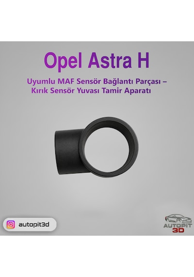 Opel Astra H Uyumlu Maf Sensör Bağlantı Parçası Kırık Sensör Yuvası Tamir Aparatı