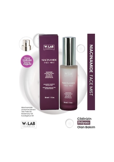 W-Lab Cosmetics Niacinamide Face Mist 30 Ml
