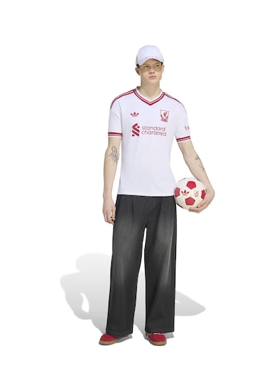 Whıte Adidas Liverpool Erkek Futbol Forma Ka6860 beyaz