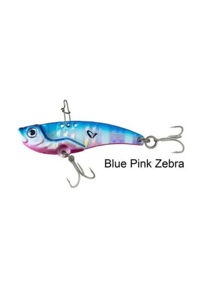 Savage Gear 3d Vıb Blade 4,5 Cm 8,5gr Jig Blue Pink Zebra