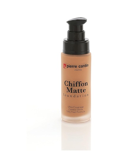 Chiffon Touch Mat Görünüm Veren Fondöten -606- Beige Çok Renkli
