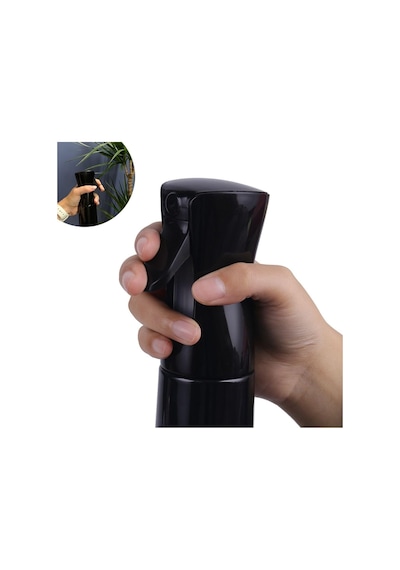 Yüksek Basınçlı Sprey Şişesi, 200ml, Siyah, Çok Amaçlı Sulama Ve Kuaför Spreyi