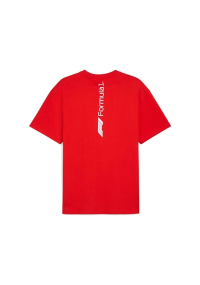 Puma F1 Ess+ Graphic Tee -relaxed Erkek Tişört KIrmızı
