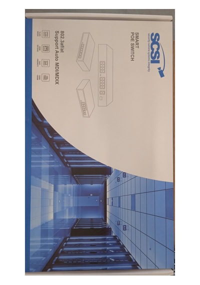 Scsı 16 Port Gigabit Poe Switch + 2 Sfp Fiber Yuvalı 10/100/1000 Mbps - Sc16g2sfpaf