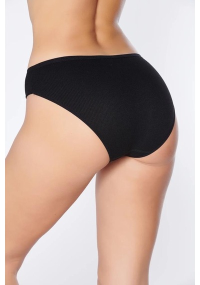 Tutku Elit Kadın Bambu Kaşkorse Bikini Külot Karışık Renk Çok Renkli 12 Adet