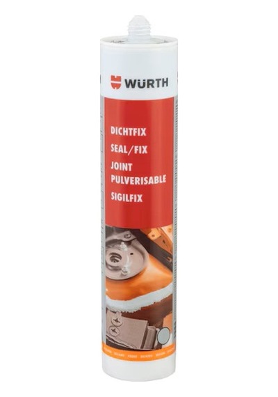 Würth Dichtfix Gri İzole Macunu Ve Püskürtülebilir Sızdırmazlık Maddesi 310 Ml