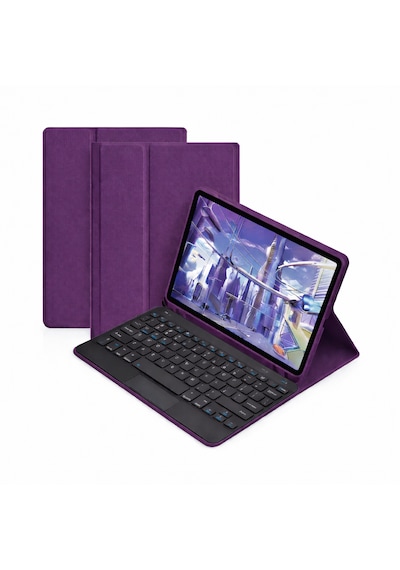 Microcase Honor Pad 12.1 İnch Tablet İle Uyumlu Sleeve Serisi Mıknatıs Kapak Standlı Kılıf - Slorta