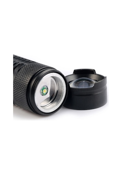 Cree Q5 Led Zoomlu Pilli Mini Feneri 14500 Pil İle Çalışma Özelliği Renkli
