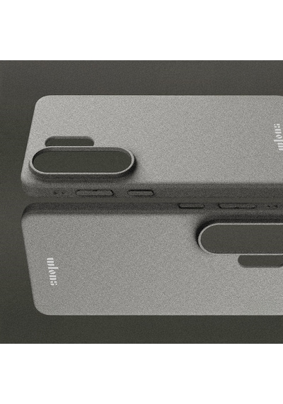 Galaxy S26 Ultra Uyumlu Kılıf M-safe Şarj Özellikli Velvet-fluff Kaplama Wlons Adev Kapak Gri Gri