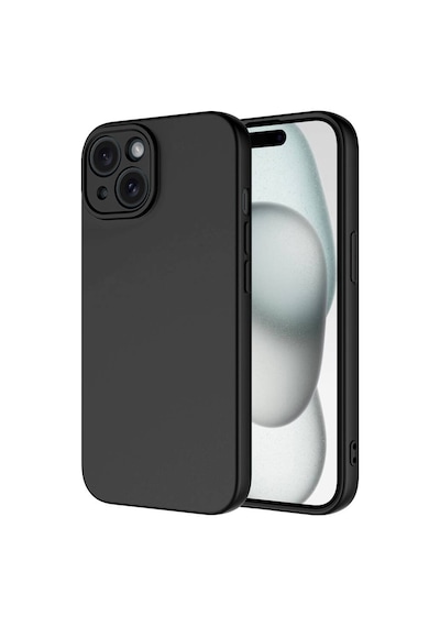 Zore İphone 15 Kılıf Ogaa Mara Lansman Kapak-siyah