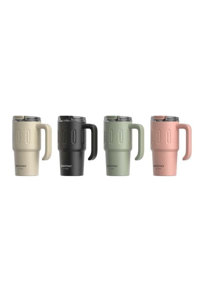 Shotay Termos Bardak Seyahat Ve Outdoor 650 ML Turuncu