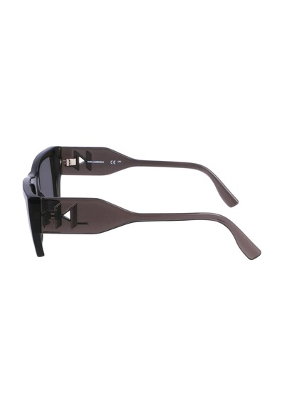 Karl Lagerfeld Kl6123s 020 54 Unisex Dikdörtgen Şeffaf Füme Kemik Güneş Gözlüğü