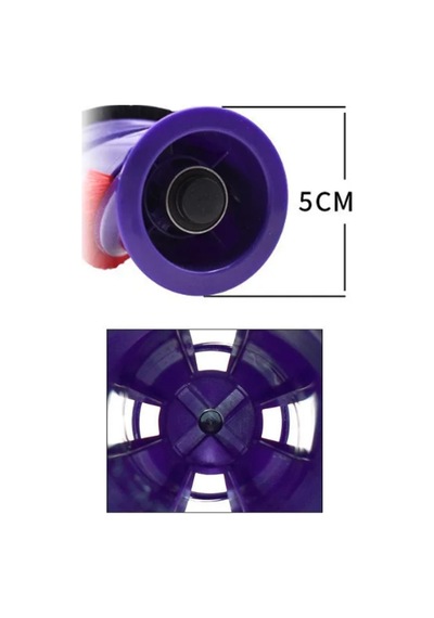 Dyson V7 V8 Uyumlu İçin Halı Temizleme Fırçası , Başlık İçin Rulo Fırça