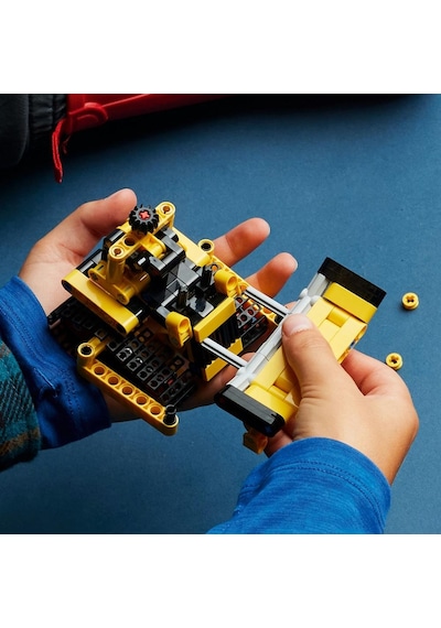 LEGO® Technic Ağır İş Buldozeri 42163 7+ İnşaat Aracı İçeren Yaratıcı Oyuncak Yapım Seti - 195 Parça